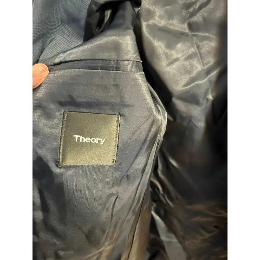 Theory Blue Sport Coat Blazer‎ - Size 40R